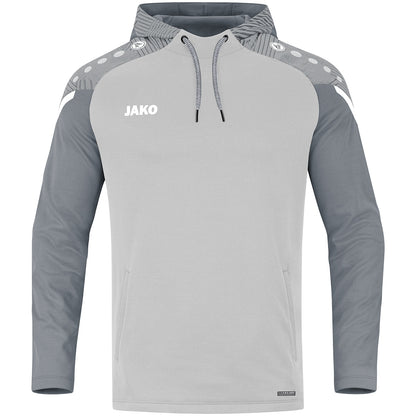 JAKO Kapuzensweat Performance – Grau (vorne)