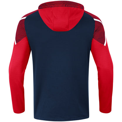 JAKO Kapuzensweat Performance – Blau (909) (hinten)