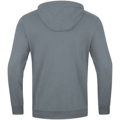 JAKO Kapuzensweat Power – Grau (hinten)