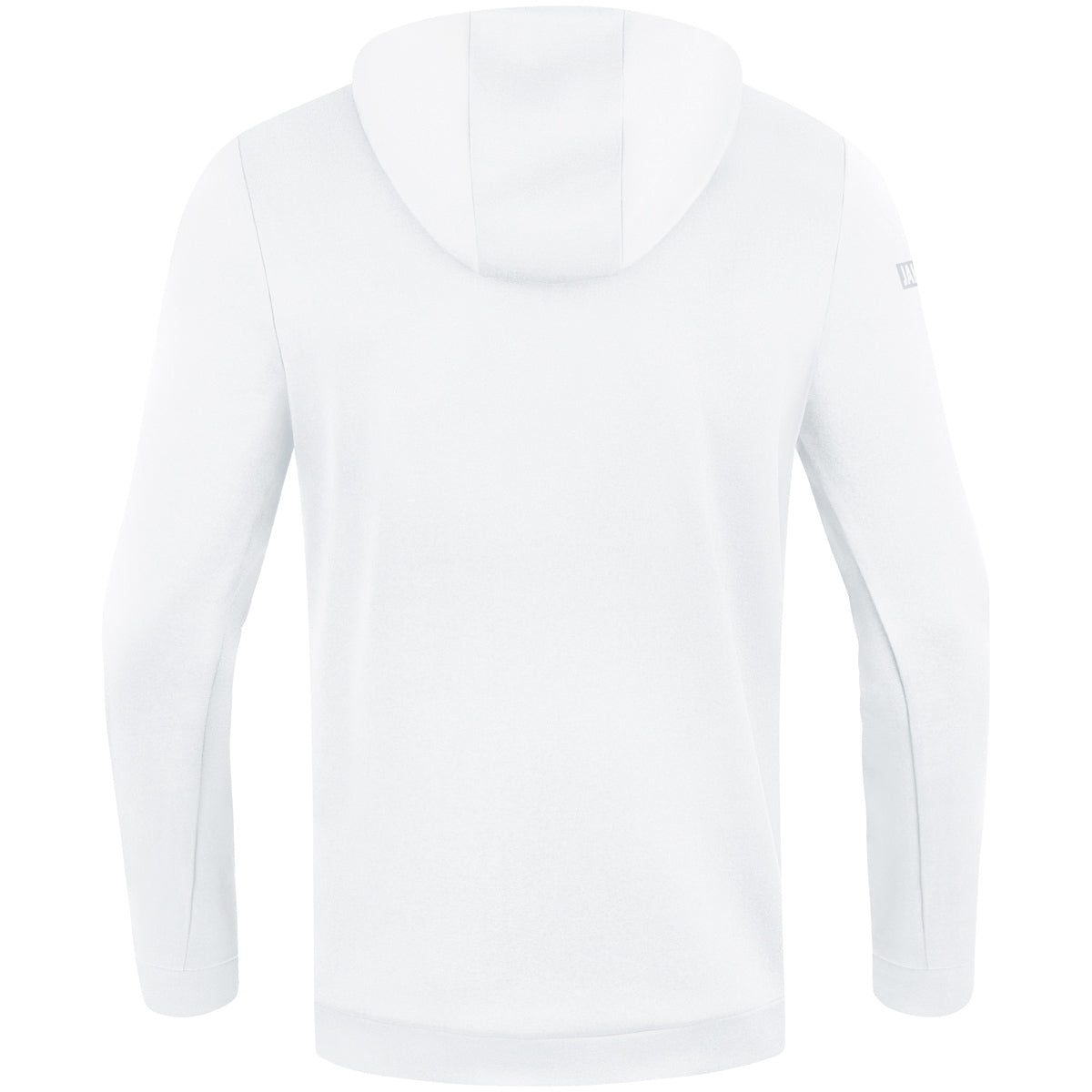 JAKO Zip Hoodie Pro Casual – Weiß (hinten)