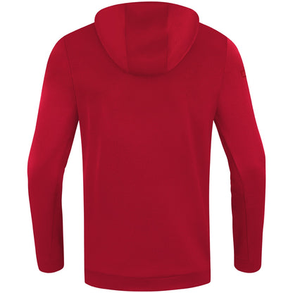 JAKO Zip Hoodie Pro Casual – Rot (hinten)