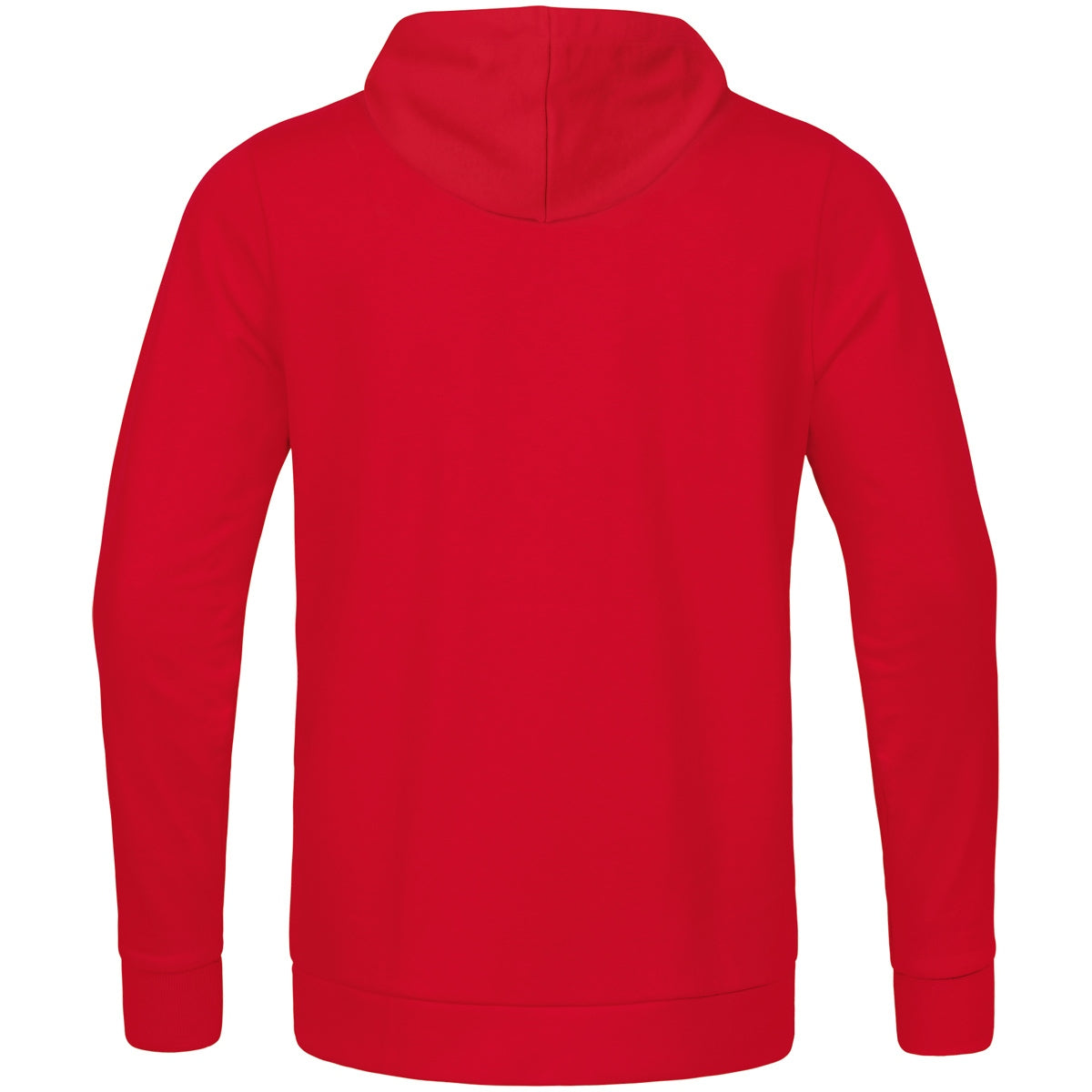 JAKO Kapuzensweat Base – Rot (hinten)