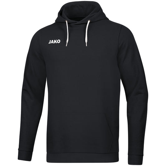 JAKO Kapuzensweat Base – Schwarz (vorne)