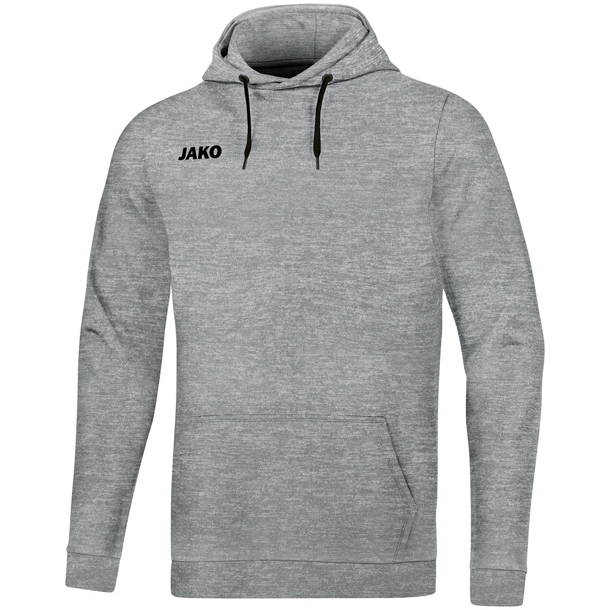 JAKO Kapuzensweat Base – Grau (41) (vorne)