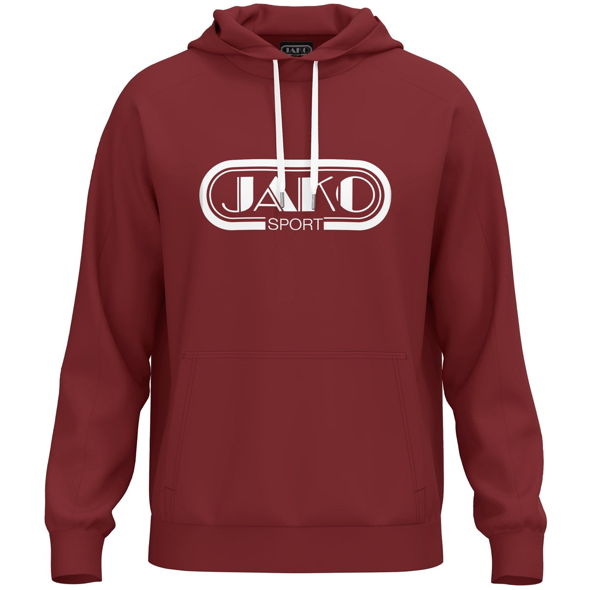 JAKO Kapuzensweat Promo – Rot (vorne)
