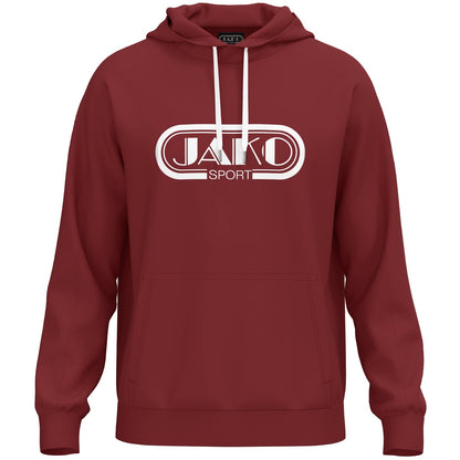 JAKO Kapuzensweat Promo – Rot (vorne)