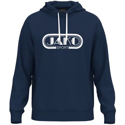 JAKO Kapuzensweat Promo – Blau (vorne)