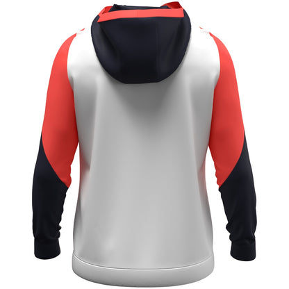 JAKO Zip Hoodie Dynamic – Weiß (hinten)