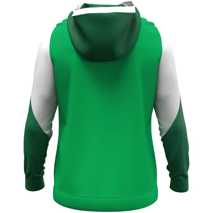 JAKO Zip Hoodie Dynamic – Grün (hinten)