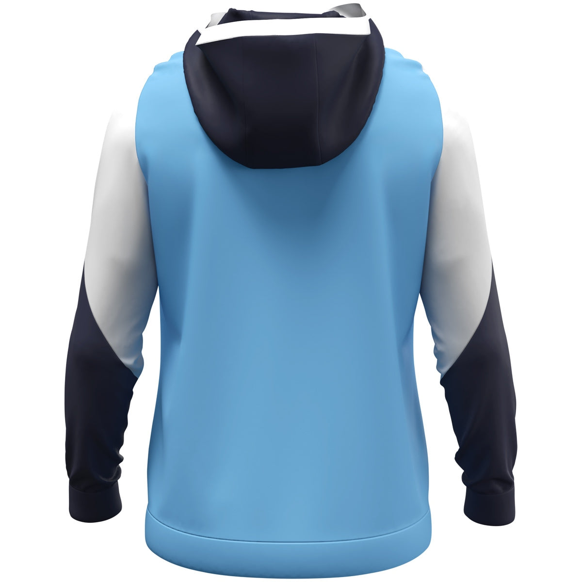 JAKO Zip Hoodie Dynamic – Blau (431) (hinten)