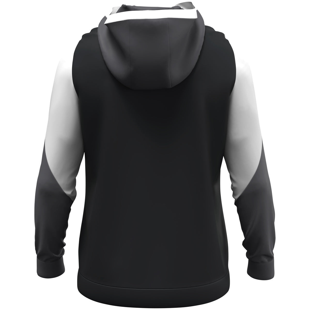 JAKO Zip Hoodie Dynamic – Schwarz (hinten)