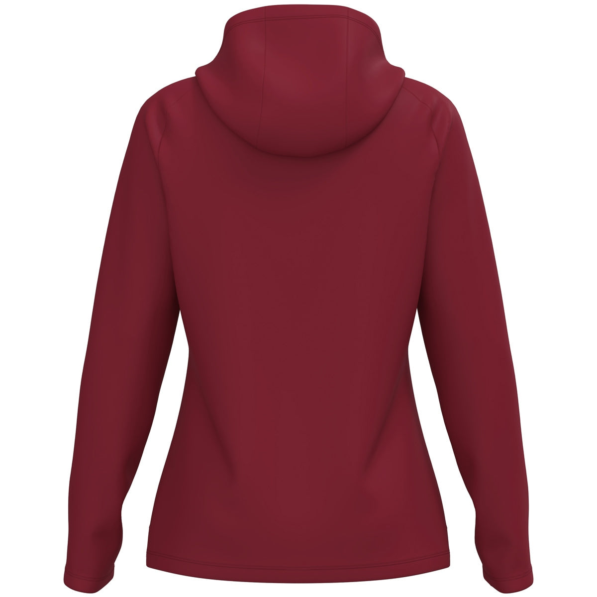 JAKO Kapuzenjacke One Damen – Rot (155) (hinten)