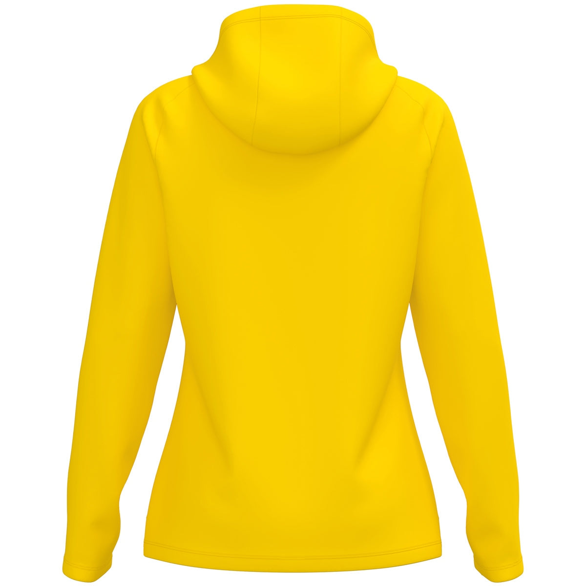 JAKO Kapuzenjacke One Damen – Gelb (hinten)