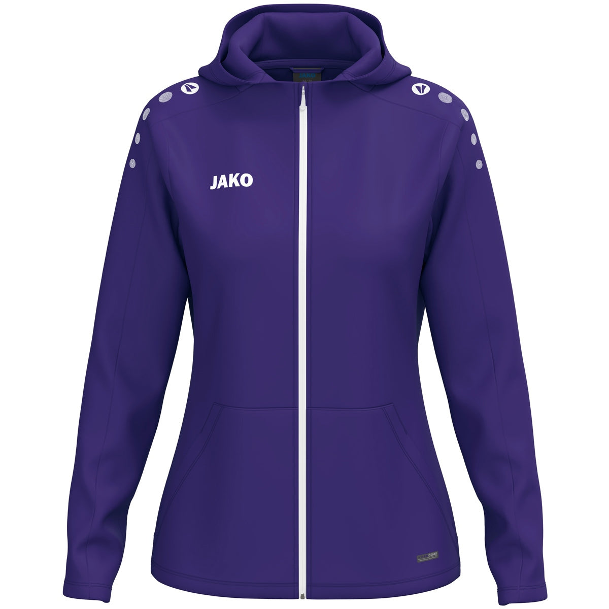 JAKO Kapuzenjacke One Damen – Lila (vorne)