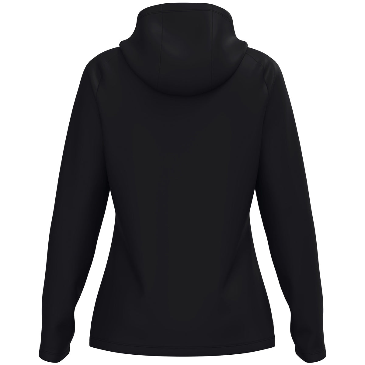JAKO Kapuzenjacke One Damen – Schwarz (hinten)