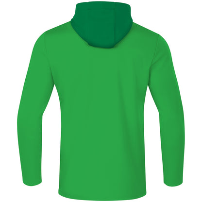 JAKO Kapuzenjacke Champ 2.0 – Grün (hinten)