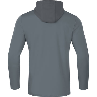 JAKO Kapuzenjacke Champ 2.0 – Grau (hinten)