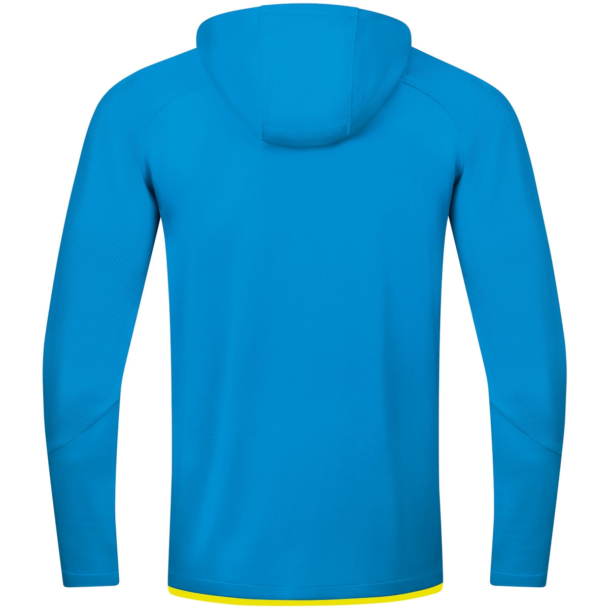 JAKO Kapuzenjacke Challenge – Blau (443) (hinten)
