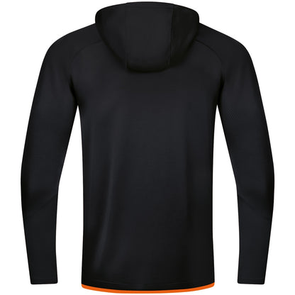 JAKO Kapuzenjacke Challenge – Schwarz (807) (hinten)