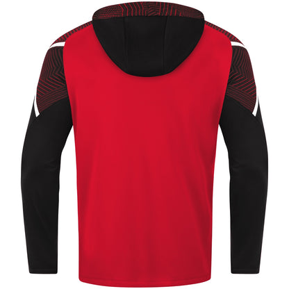 JAKO Kapuzenjacke Performance – Rot (hinten)