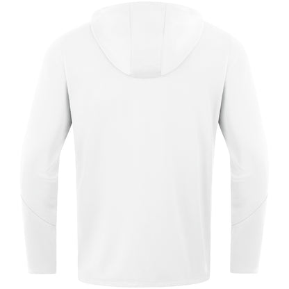 JAKO Kapuzenjacke Power – Weiß (004) (hinten)