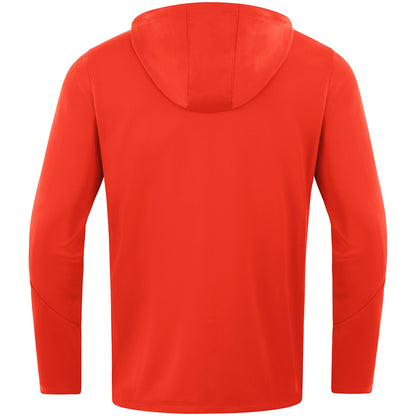 JAKO Kapuzenjacke Power – Orange (hinten)