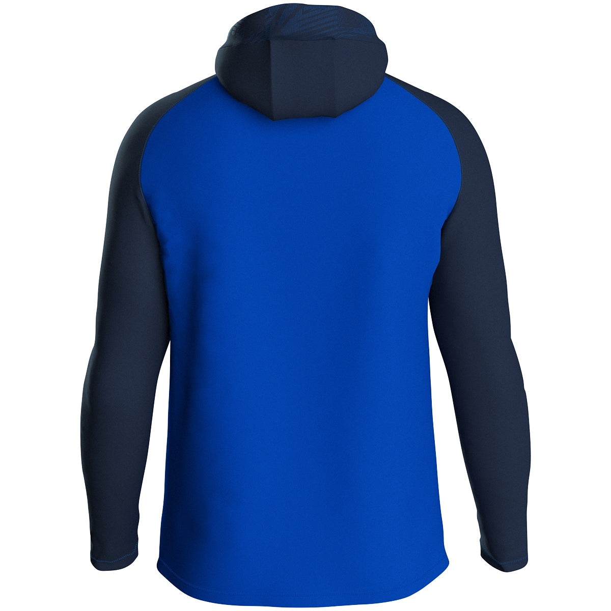 JAKO Kapuzenjacke Iconic – Blau (403) (hinten)