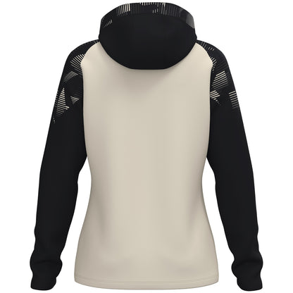 JAKO Kapuzenjacke Sonic Damen – Weiß (035) (hinten)
