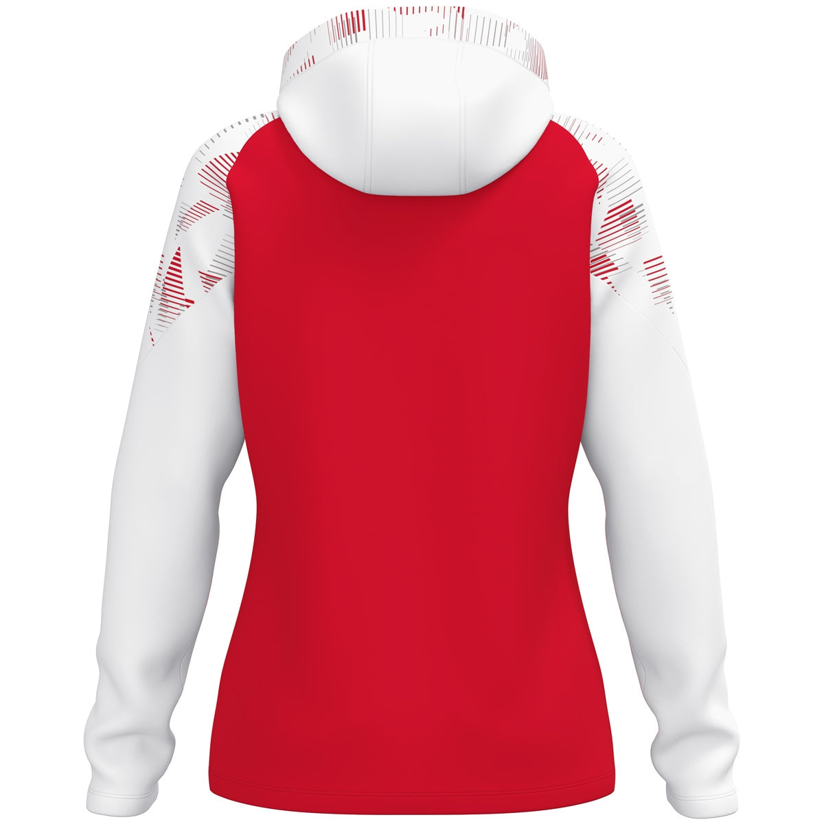 JAKO Kapuzenjacke Sonic Damen – Rot (hinten)