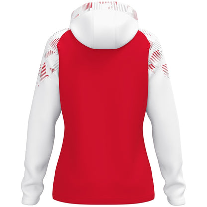 JAKO Kapuzenjacke Sonic Damen – Rot (hinten)