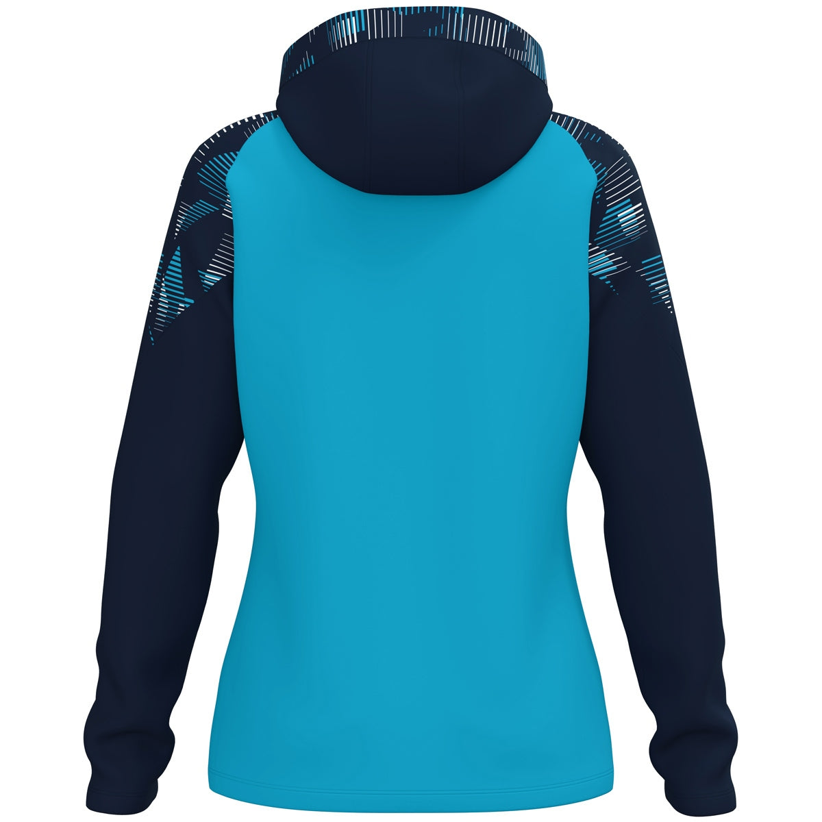 JAKO Kapuzenjacke Sonic Damen – Blau (276) (hinten)