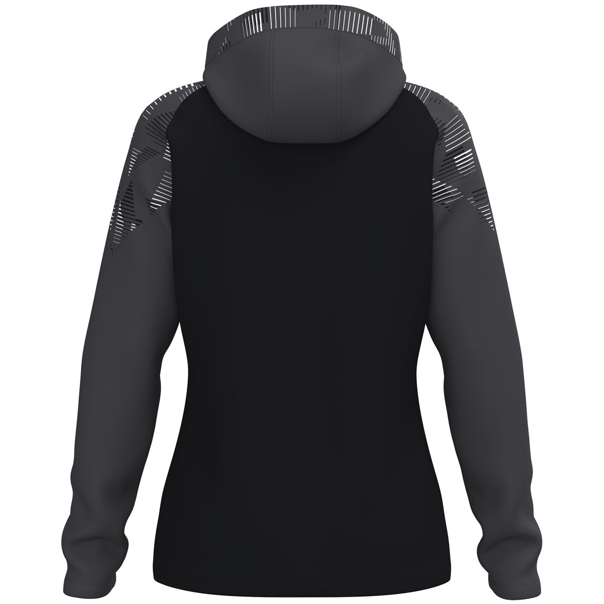JAKO Kapuzenjacke Sonic Damen – Schwarz (801) (hinten)