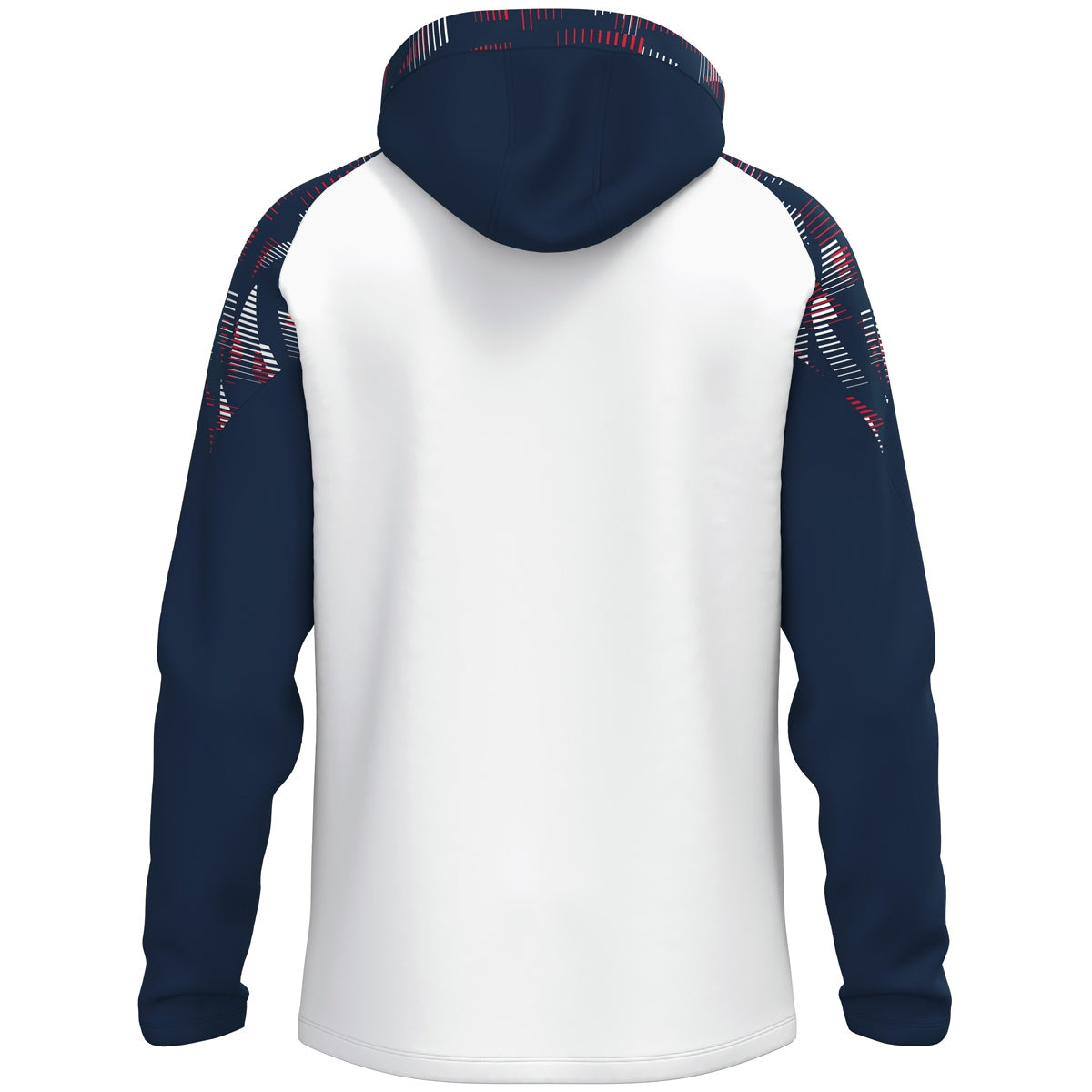 JAKO Kapuzenjacke Sonic – Weiß (039) (hinten)