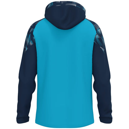 JAKO Kapuzenjacke Sonic – Blau (276) (hinten)