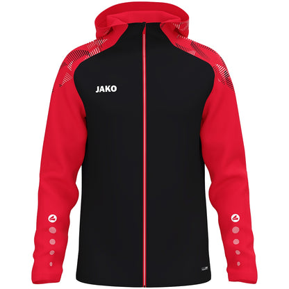 JAKO Kapuzenjacke Sonic – Schwarz (812) (vorne)
