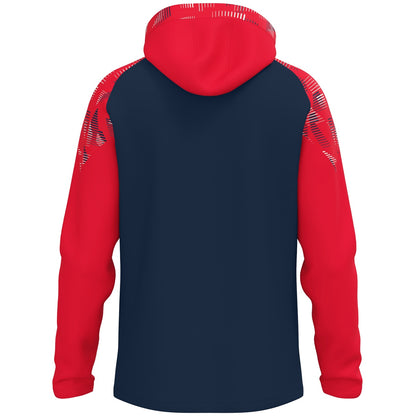 JAKO Kapuzenjacke Sonic – Blau (909) (hinten)