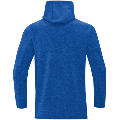 JAKO Kapuzenjacke Premium Basics – Blau (04) (hinten)