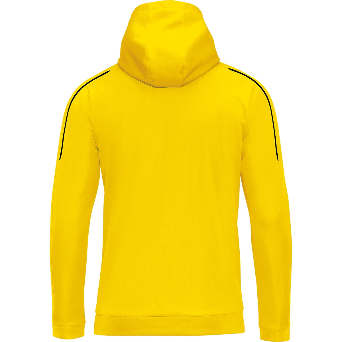 JAKO Kapuzenjacke Classico – Gelb (hinten)
