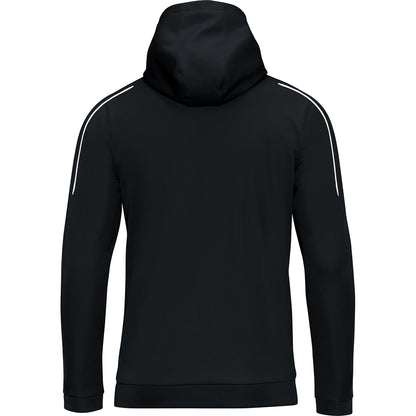 JAKO Kapuzenjacke Classico – Schwarz (hinten)