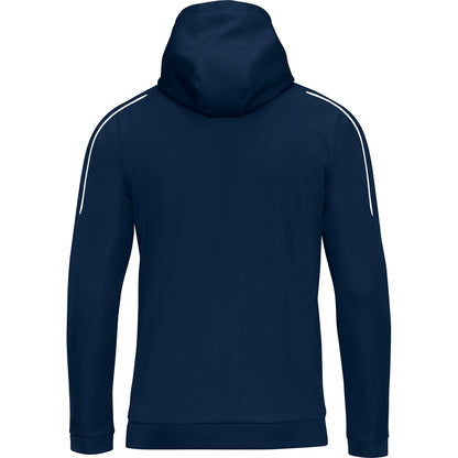 JAKO Kapuzenjacke Classico – Blau (09) (hinten)