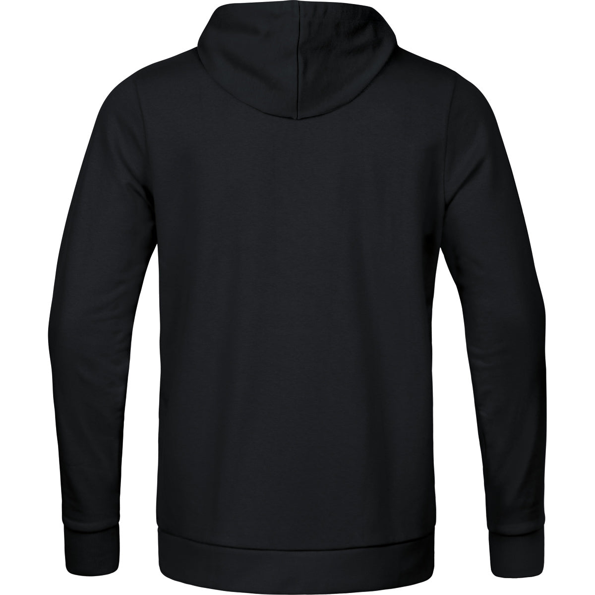 JAKO Kapuzenjacke Base – Schwarz (hinten)