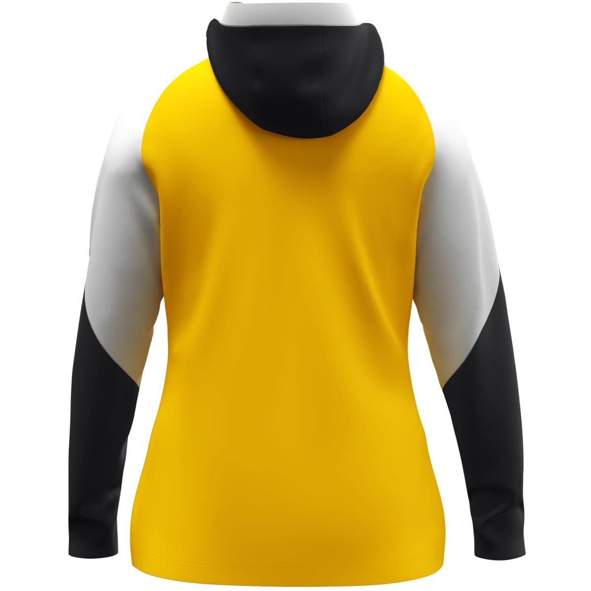 JAKO Kapuzenjacke Dynamic Damen – Gelb (hinten)