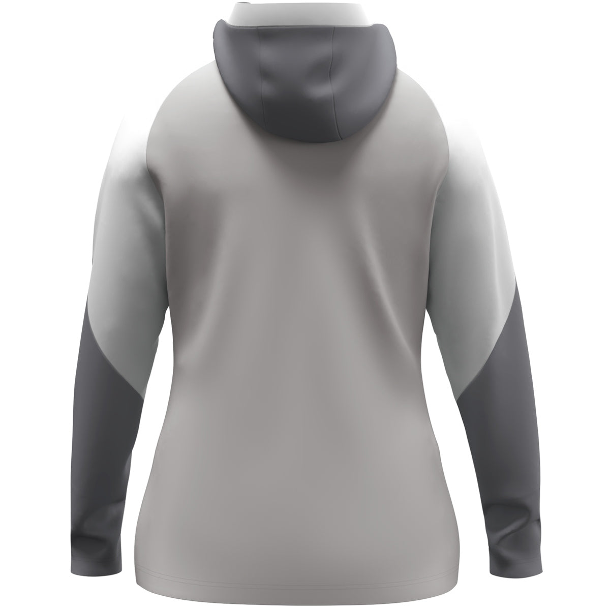 JAKO Kapuzenjacke Dynamic Damen – Grau (hinten)