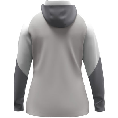 JAKO Kapuzenjacke Dynamic Damen – Grau (hinten)