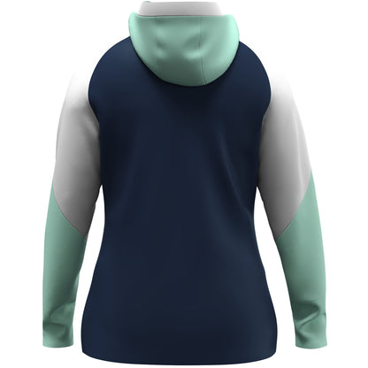 JAKO Kapuzenjacke Dynamic Damen – Blau (915) (hinten)