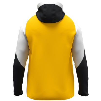 JAKO Kapuzenjacke Dynamic – Gelb (hinten)