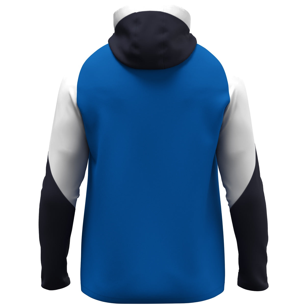 JAKO Kapuzenjacke Dynamic – Blau (405) (hinten)