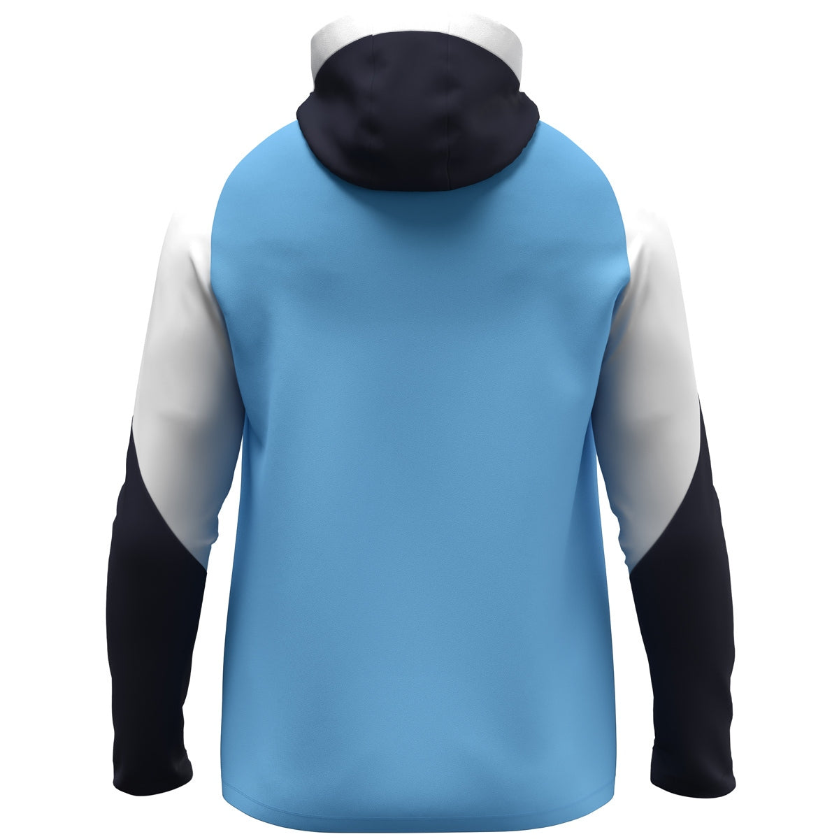 JAKO Kapuzenjacke Dynamic – Blau (431) (hinten)