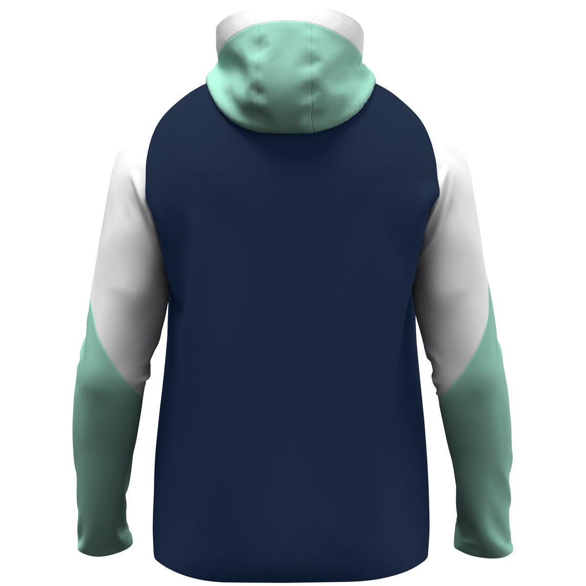 JAKO Kapuzenjacke Dynamic – Blau (915) (hinten)