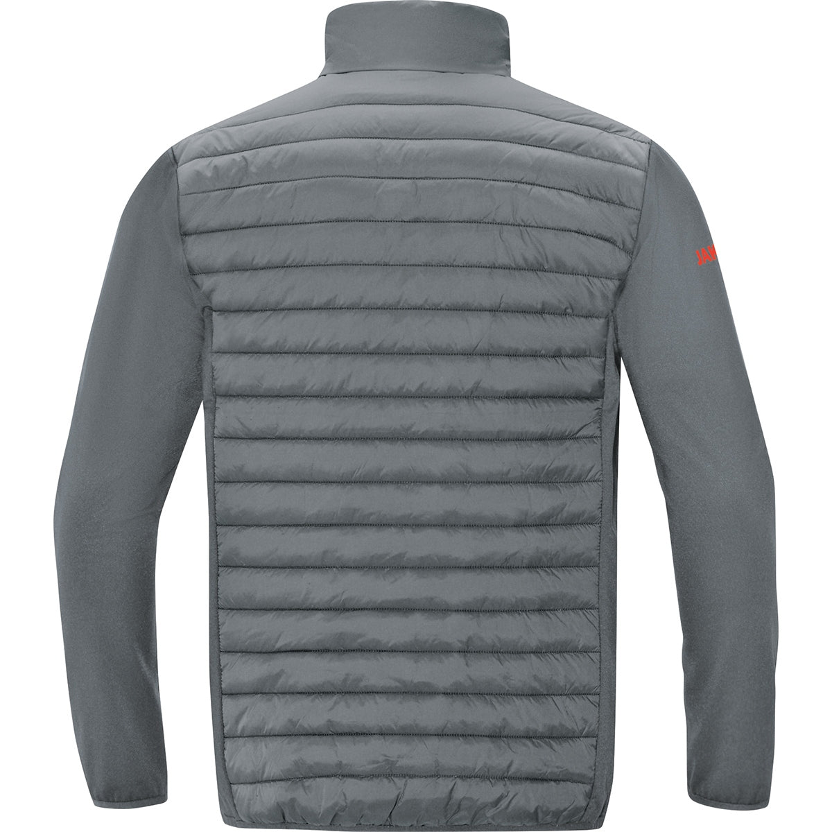 JAKO Hybridjacke Premium – Grau (hinten)